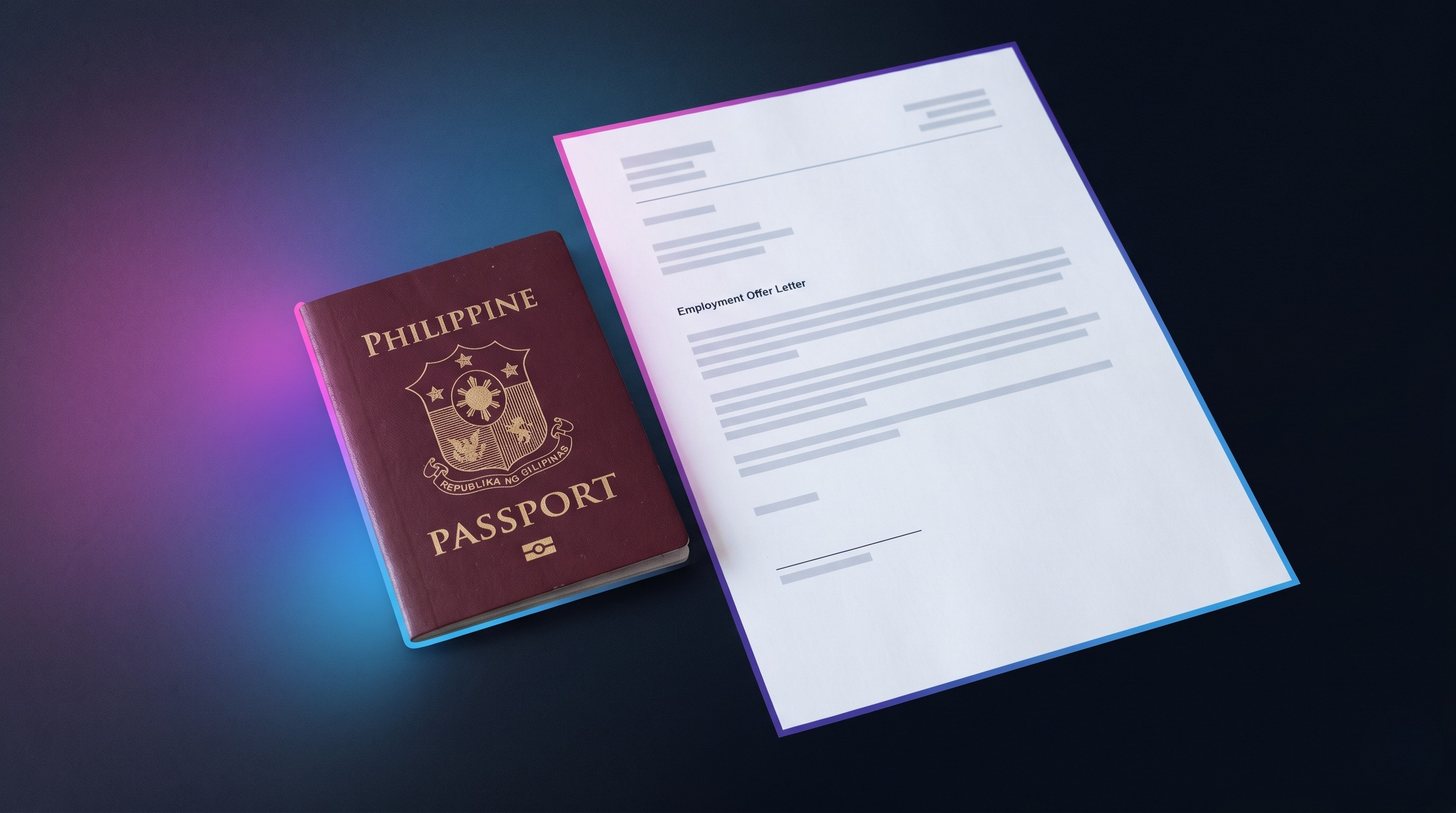 A real Singapore job offer and passport come first, with no upfront visa fee