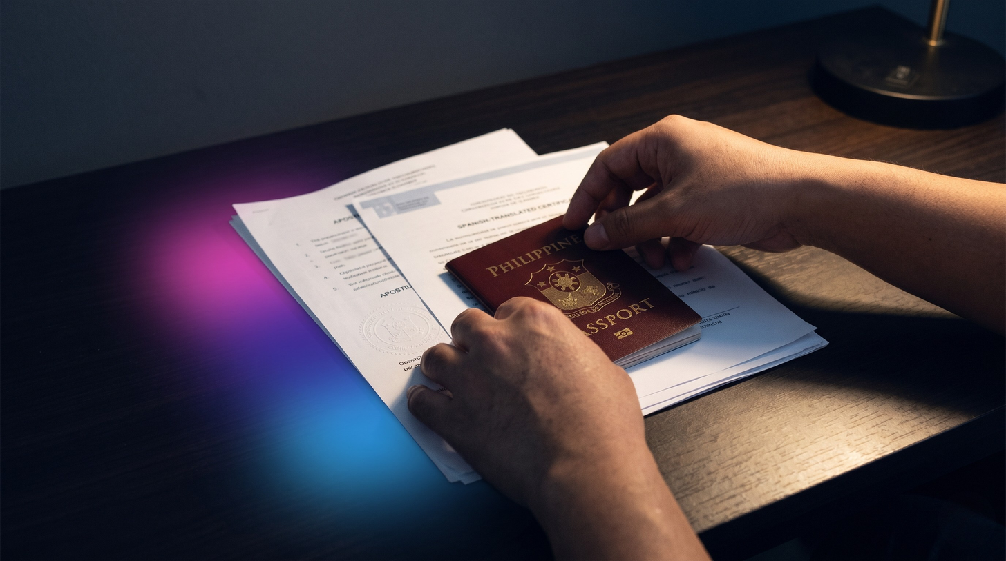 The Spain work visa documents and apostille requirements